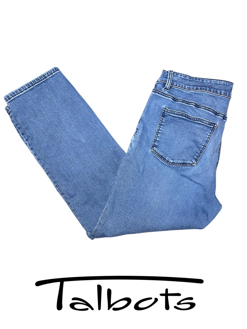 Talbots Light Blue Straight Leg Denim Jeans